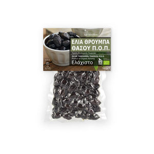 Velouitinos - Black Olives Throumpa Thassou BIO (low salt) - 180g