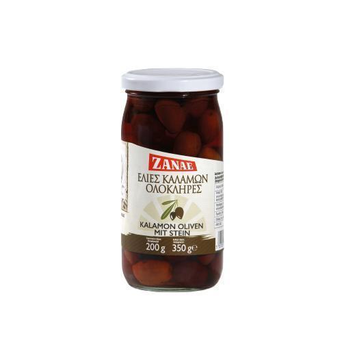 Zanae - Kalamon Olives (Whole) - 350g